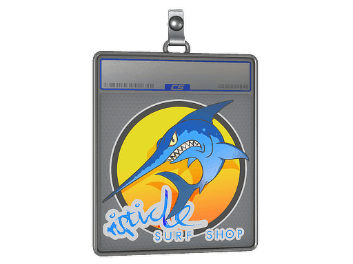 Ocean Sunset Stabbyfish CS2 Sticker