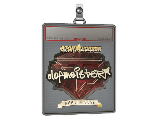 olofmeister (Gold) CS2 Sticker