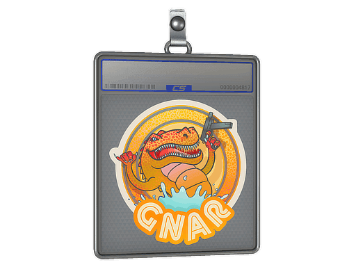 Orange Gnar CS2 Sticker