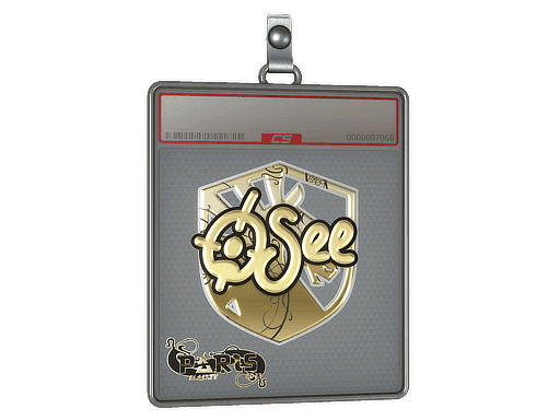 oSee (Gold) CS2 Sticker