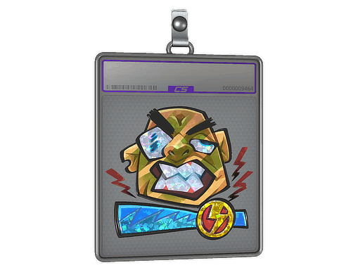 Overloaded (Glitter) CS2 Sticker