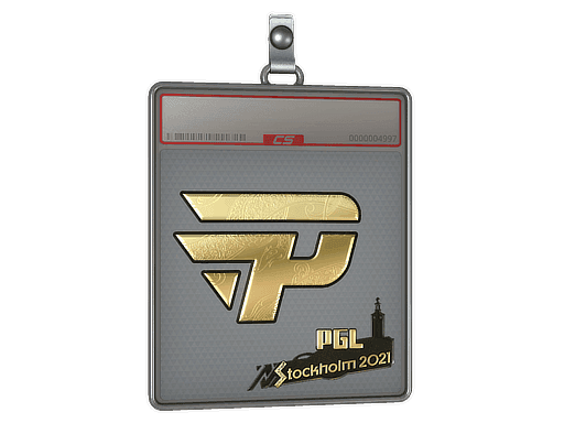 paiN Gaming (Gold) CS2 Sticker