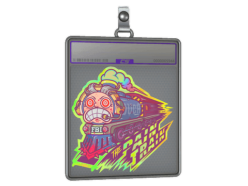 Pain Train (Holo) CS2 Sticker