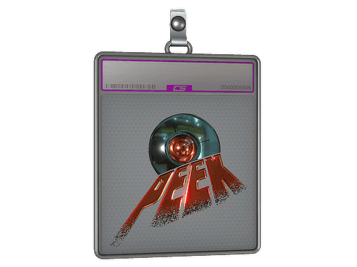 Peek Me (Foil) CS2 Sticker