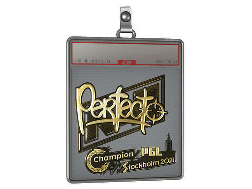 Perfecto (Gold) CS2 Sticker