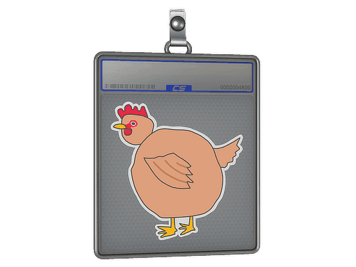 Poorly Drawn Chicken CS2 Sticker