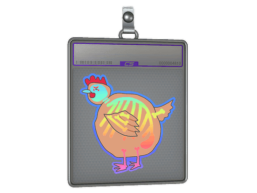 Poorly Drawn Chicken (Holo) CS2 Sticker