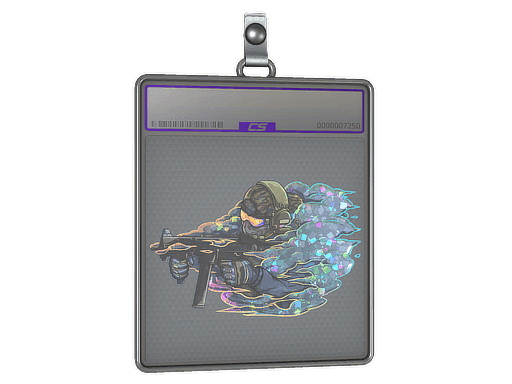 Pushing Smokes (Glitter) CS2 Sticker