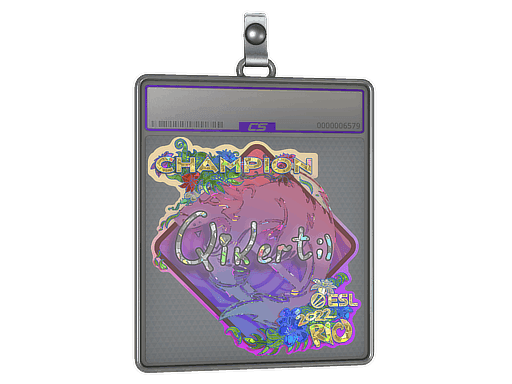 qikert (Glitter, Champion) CS2 Sticker