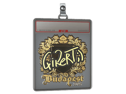 qikert (Gold) CS2 Sticker
