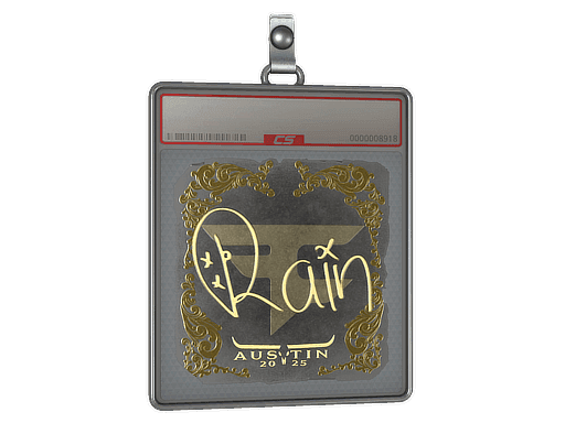 rain (Gold) CS2 Sticker