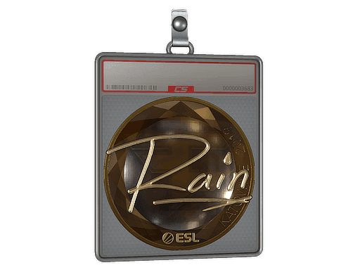 rain (Gold) CS2 Sticker