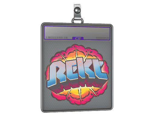 Rekt (Holo) CS2 Sticker