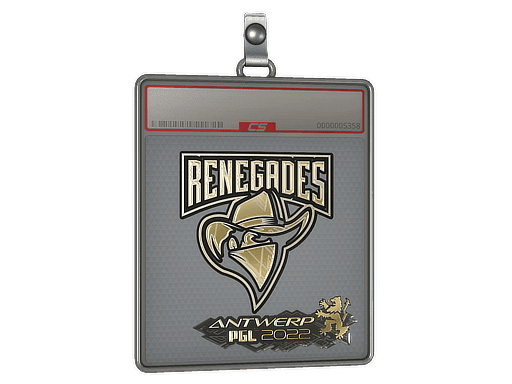 Renegades (Gold) CS2 Sticker