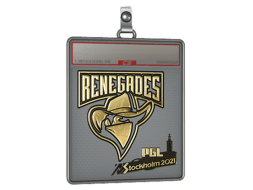 Renegades (Gold) CS2 Sticker