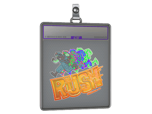 Rush 4x20 (Holo) CS2 Sticker