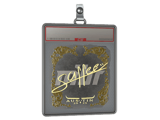 saffee (Gold) CS2 Sticker