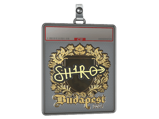sh1ro (Gold) CS2 Sticker