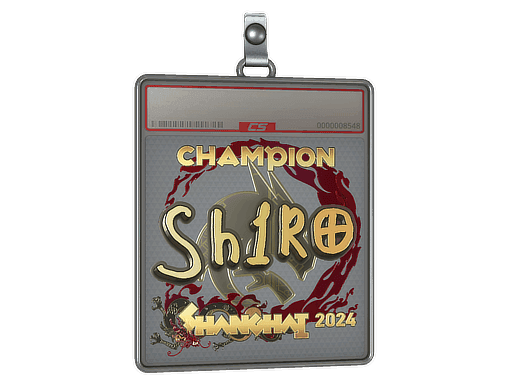 sh1ro (Gold, Champion) CS2 Sticker