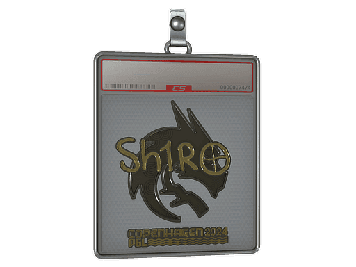 sh1ro (Gold) CS2 Sticker
