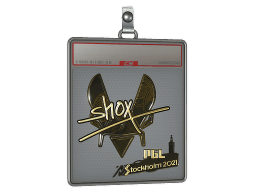 shox (Gold) CS2 Sticker