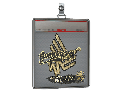sinnopsyy (Gold) CS2 Sticker