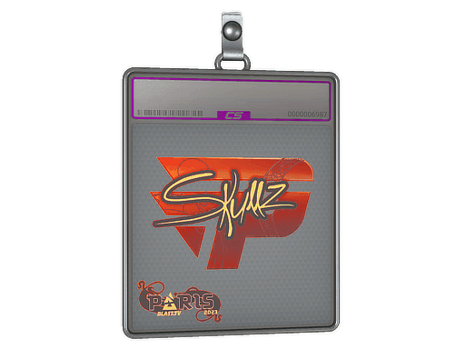 skullz (Holo) CS2 Sticker