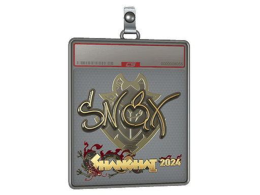 Snax (Gold) CS2 Sticker