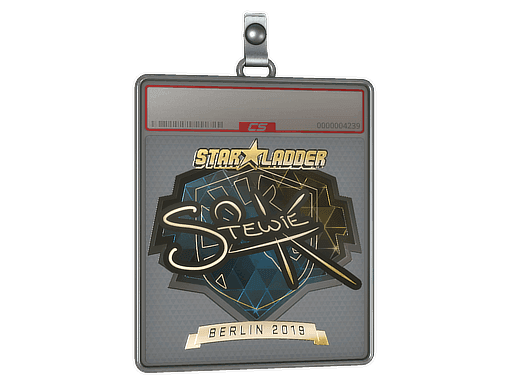 Stewie2K (Gold) CS2 Sticker