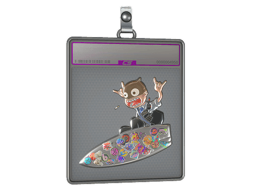 Sticker Bomb Surf K (Foil) CS2 Sticker