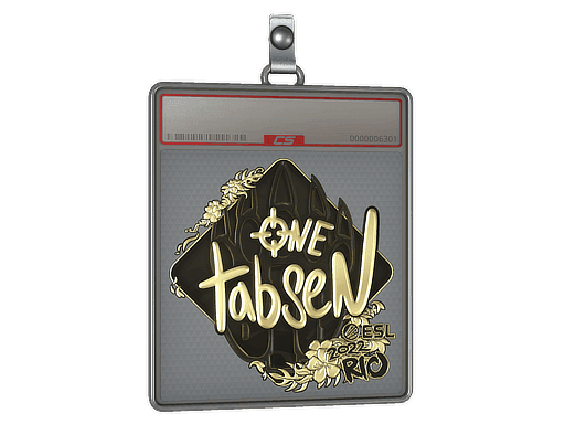 tabseN (Gold) CS2 Sticker