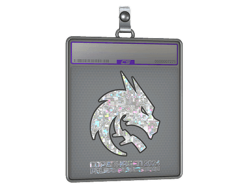 Team Spirit (Glitter) CS2 Sticker