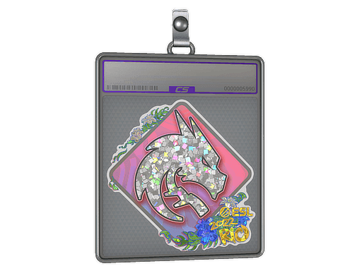 Team Spirit (Glitter) CS2 Sticker