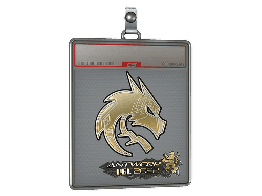 Team Spirit (Gold) CS2 Sticker