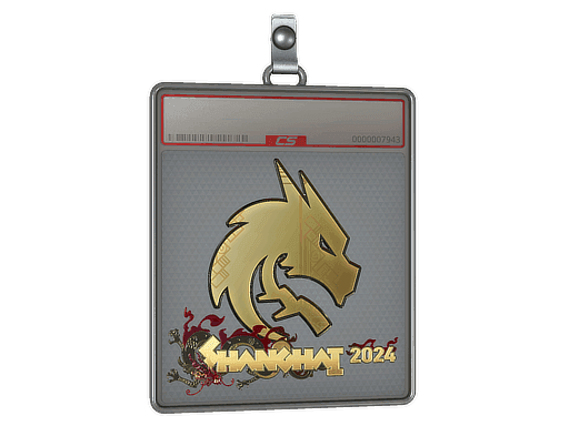 Team Spirit (Gold) CS2 Sticker