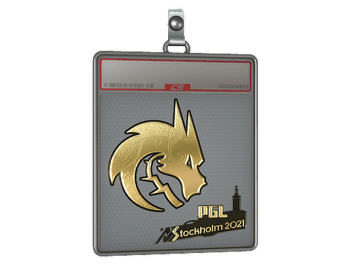 Team Spirit (Gold) CS2 Sticker