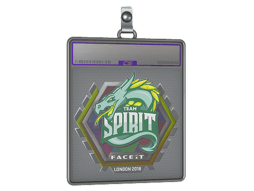 Team Spirit (Holo) CS2 Sticker