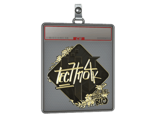Techno4K (Gold) CS2 Sticker