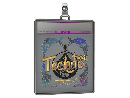 Techno4K (Holo) CS2 Sticker