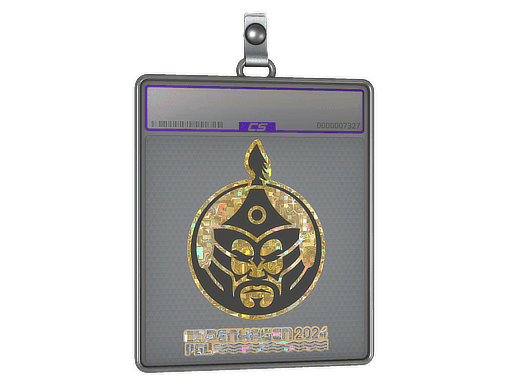 The MongolZ (Glitter) CS2 Sticker