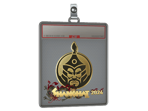 The MongolZ (Gold) CS2 Sticker