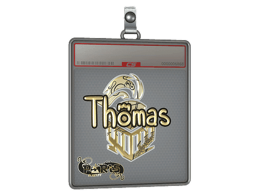 Thomas (Gold) CS2 Sticker