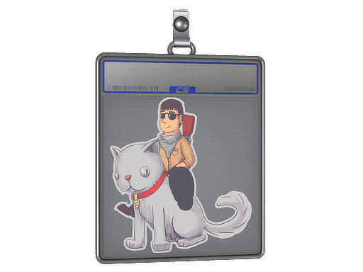 T On Cat CS2 Sticker