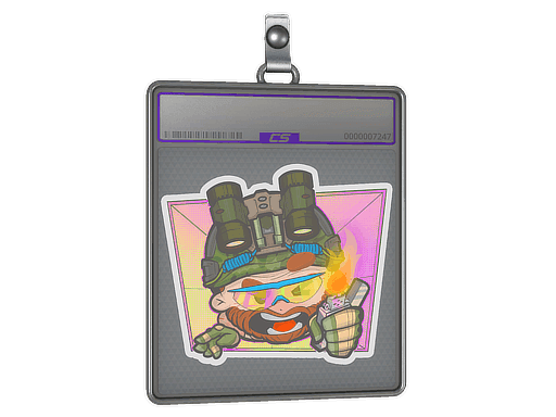 Try Hard (Holo) CS2 Sticker