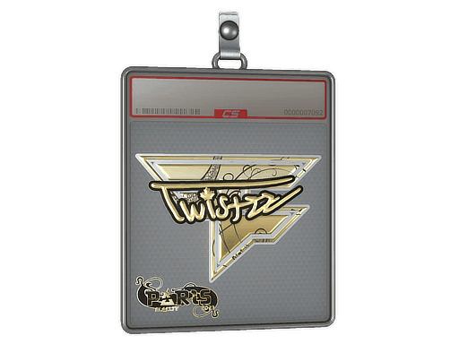 Twistzz (Gold) CS2 Sticker