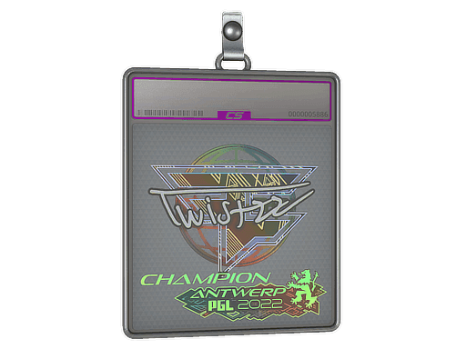 Twistzz (Holo, Champion) CS2 Sticker
