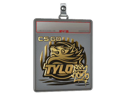 TYLOO (Gold) CS2 Sticker