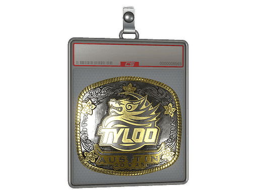 TYLOO (Gold) CS2 Sticker