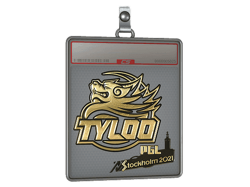 Tyloo (Gold) CS2 Sticker