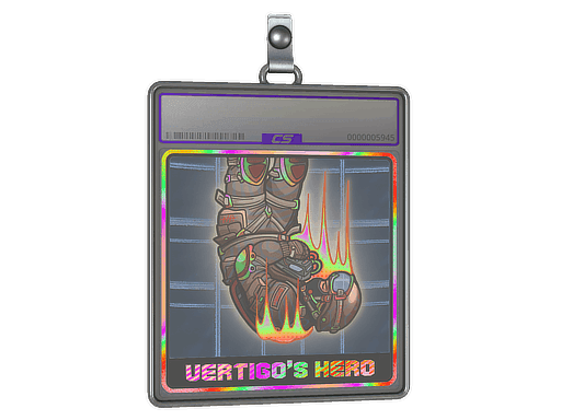 Vertigo's Hero (Holo) CS2 Sticker